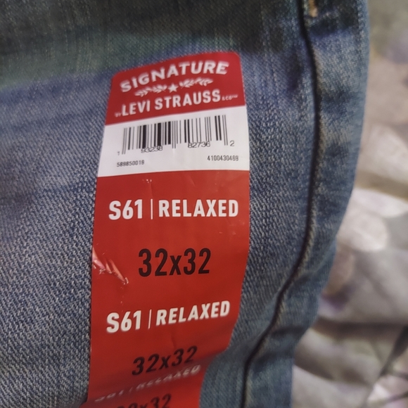 Men's Levi's signature Levi-Strauss jeans 32 by 32 - Picture 7 of 7